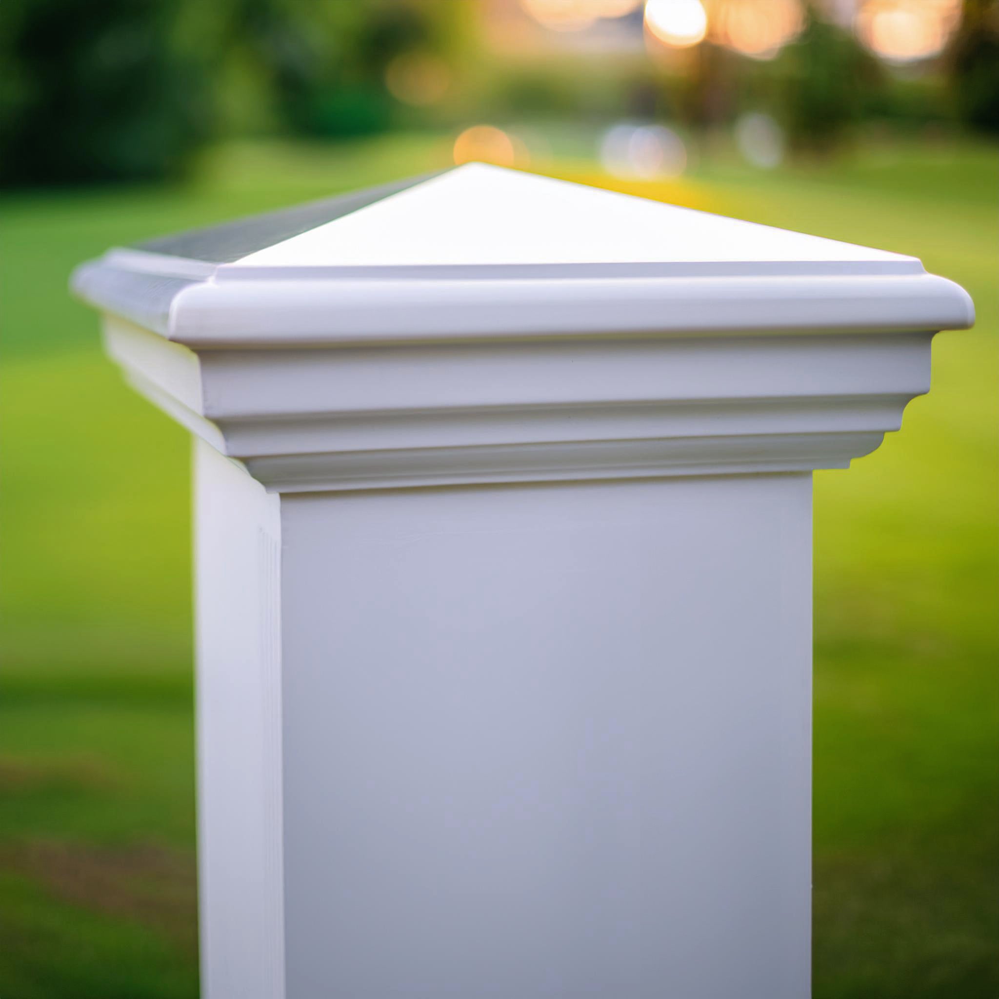 5x5 New England PVC Post Cap