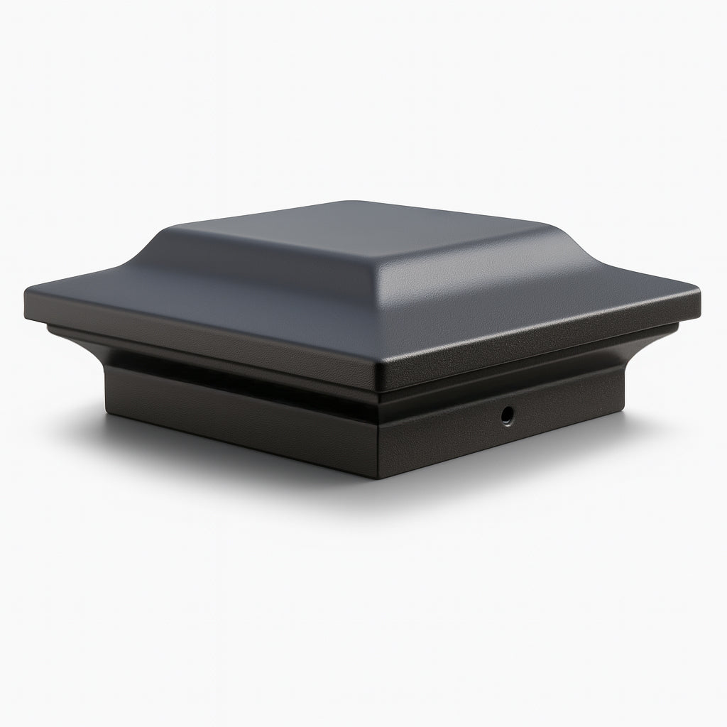 4x4 Aluminum Post Cap - Black