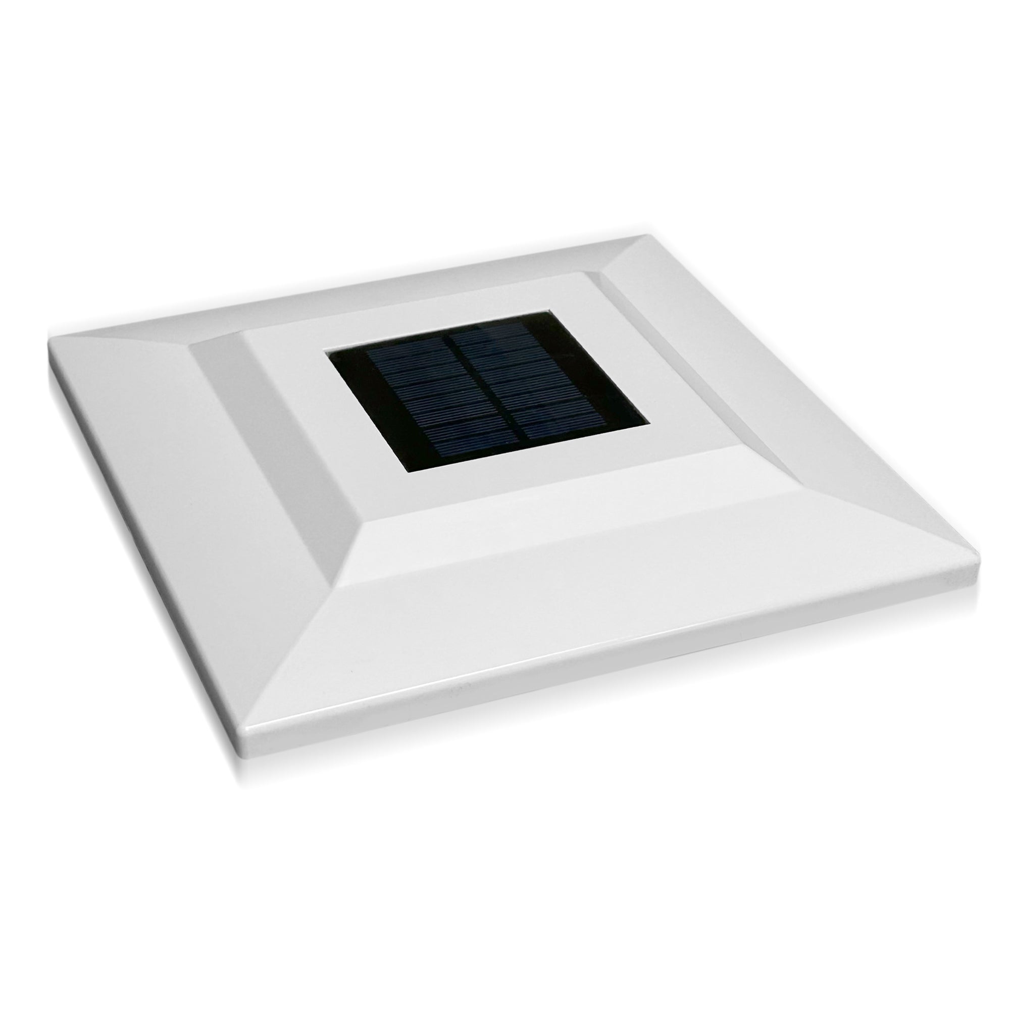 Replacement Solar Lid For SL085 Prestige Solar Post Cap - White