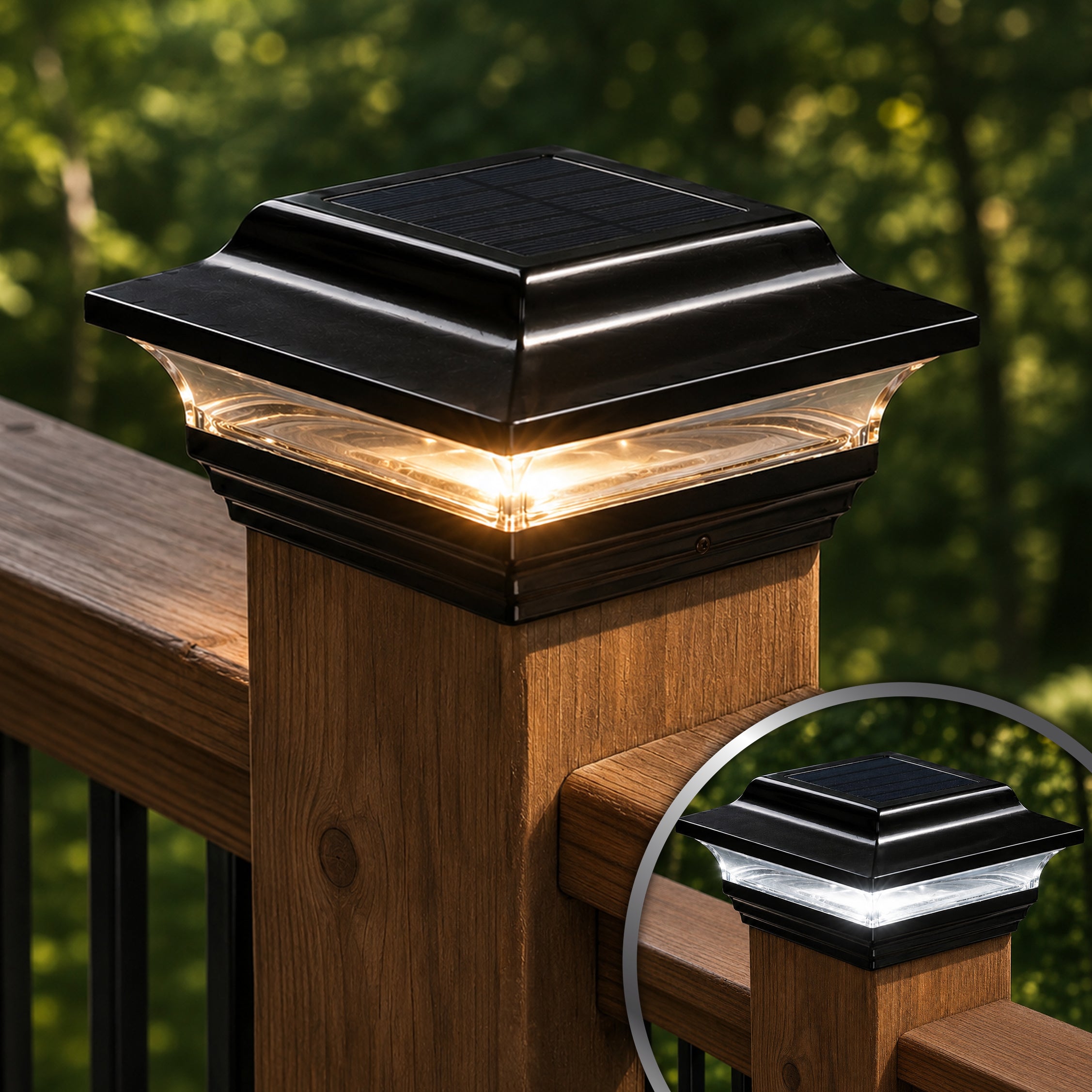 Imperial Solar Post Cap - Black SL211B