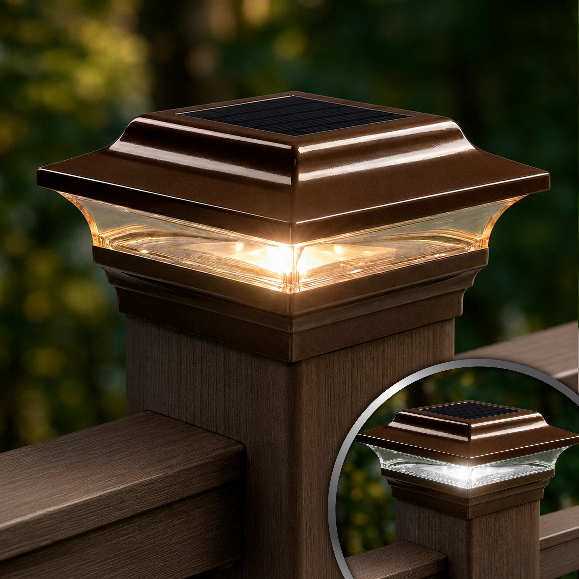 Imperial Solar Post Cap - Bronze SL211R