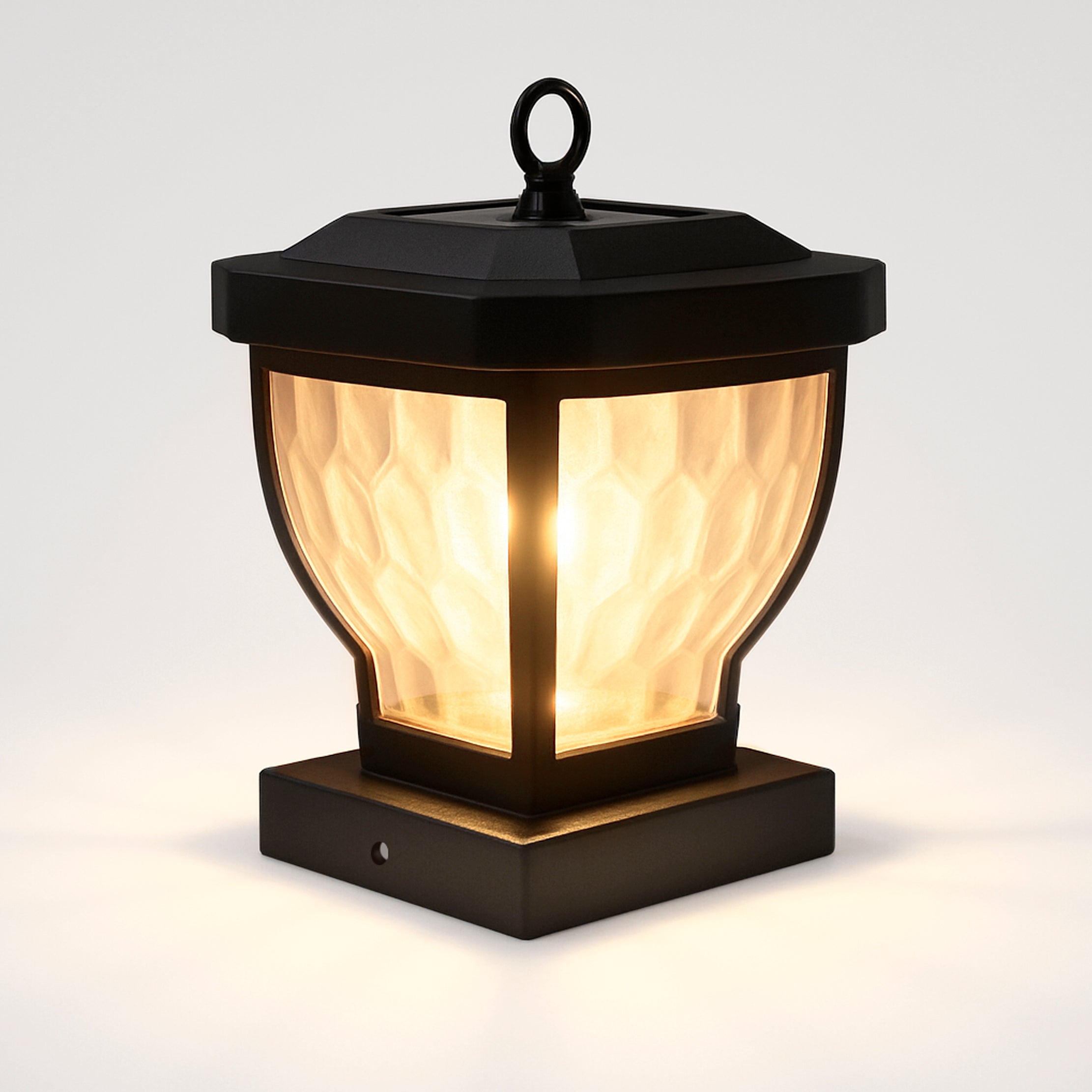 Manchester Solar Post Cap - Dark Bronze