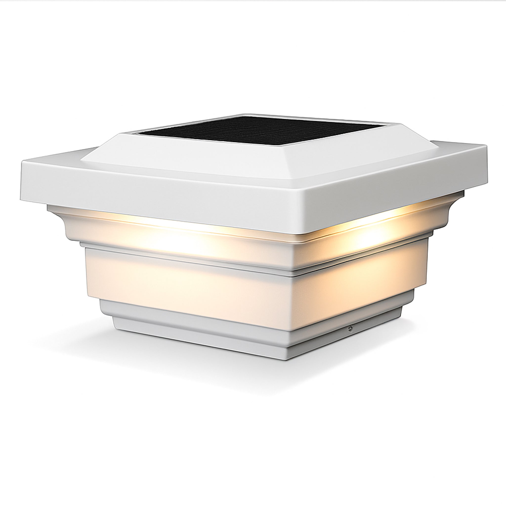 Regal Solar Post Cap - White
