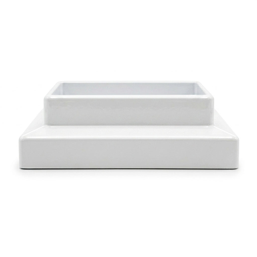 3x3 Adaptor Imperial Aluminum White