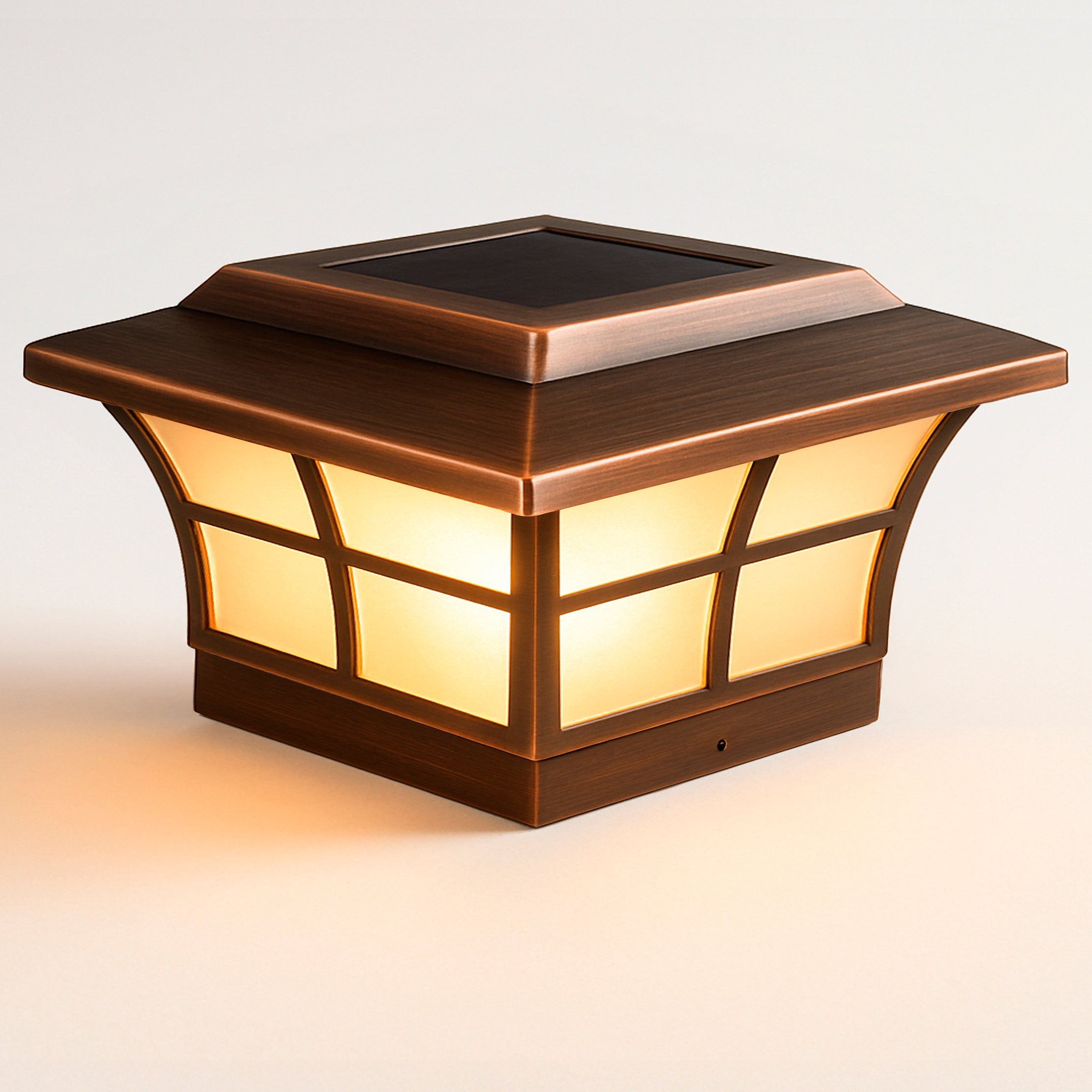 Prestige Solar Post Cap - Copper Electroplated SLO86