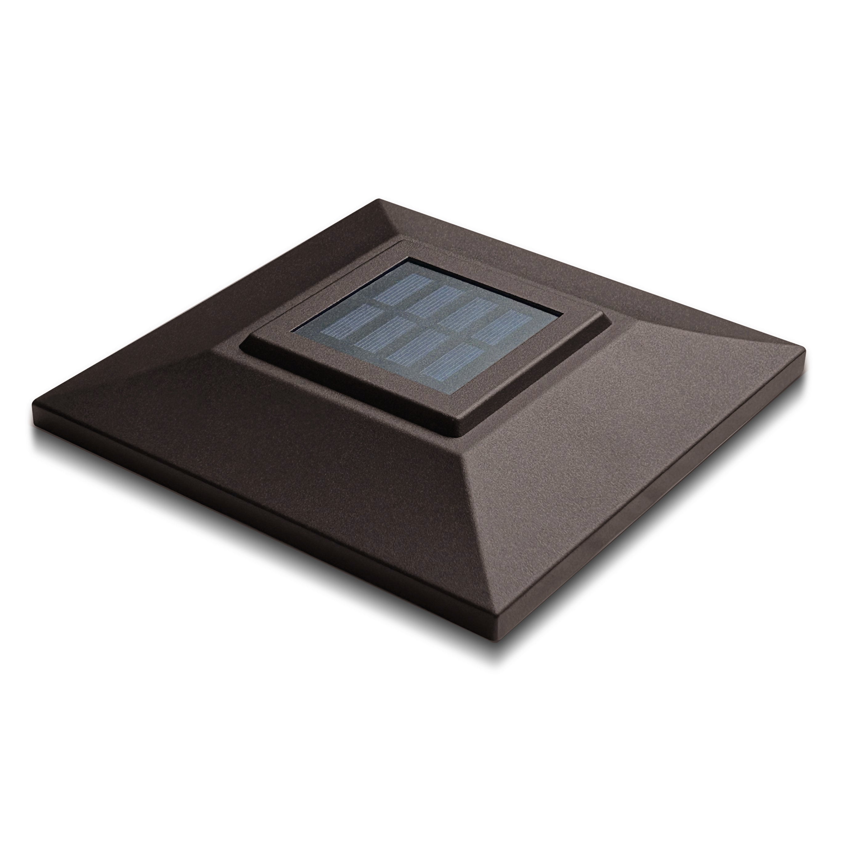 Replacement Solar Lid For SLX772C Oxford Solar Post Cap - Brown