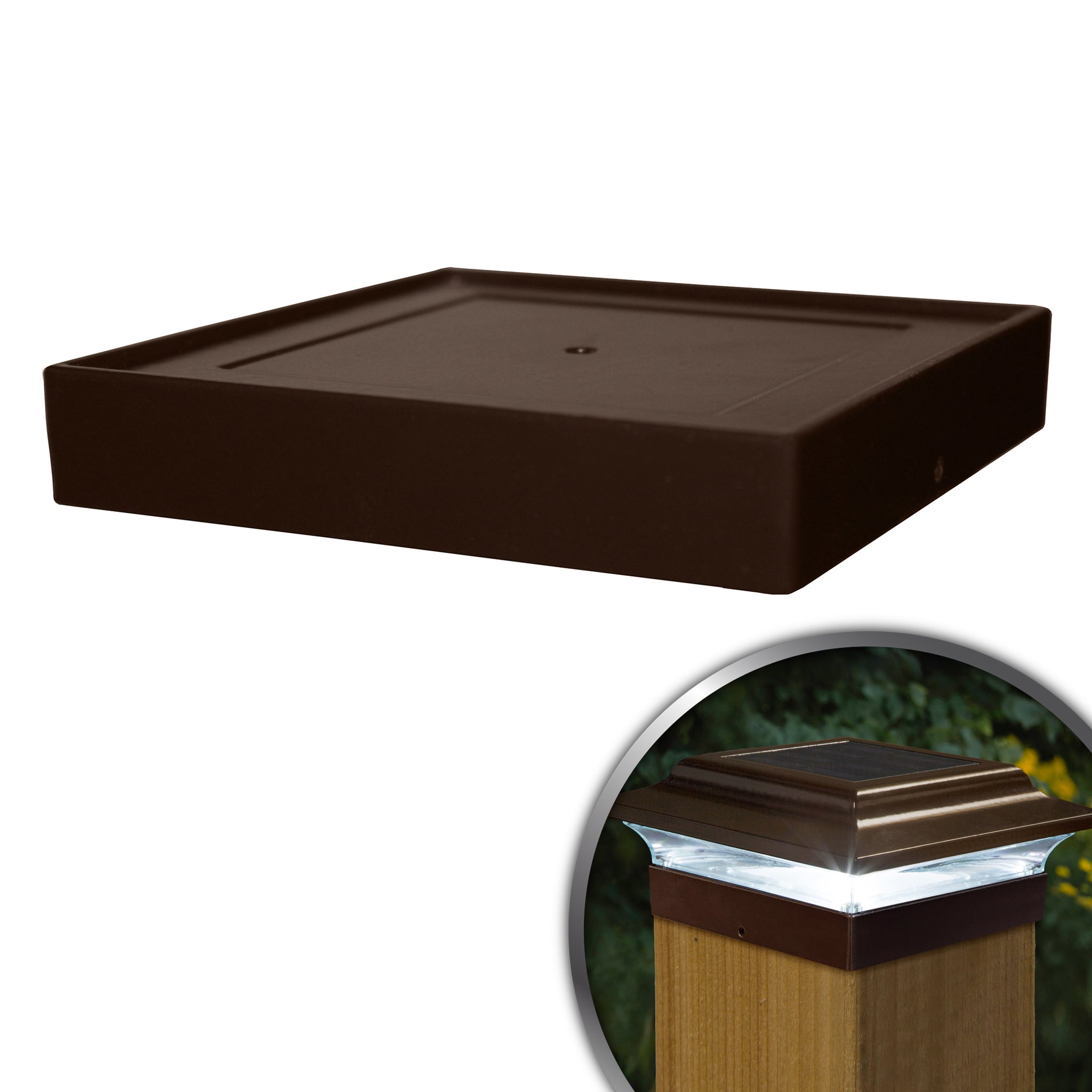 4.5x4.5 Base Imperial Aluminio - Bronce