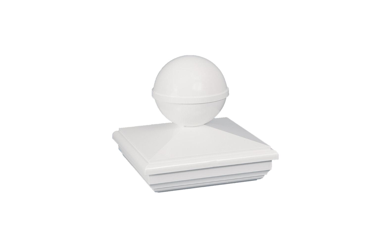 NEW ENGLAND BALL PVC POST CAP