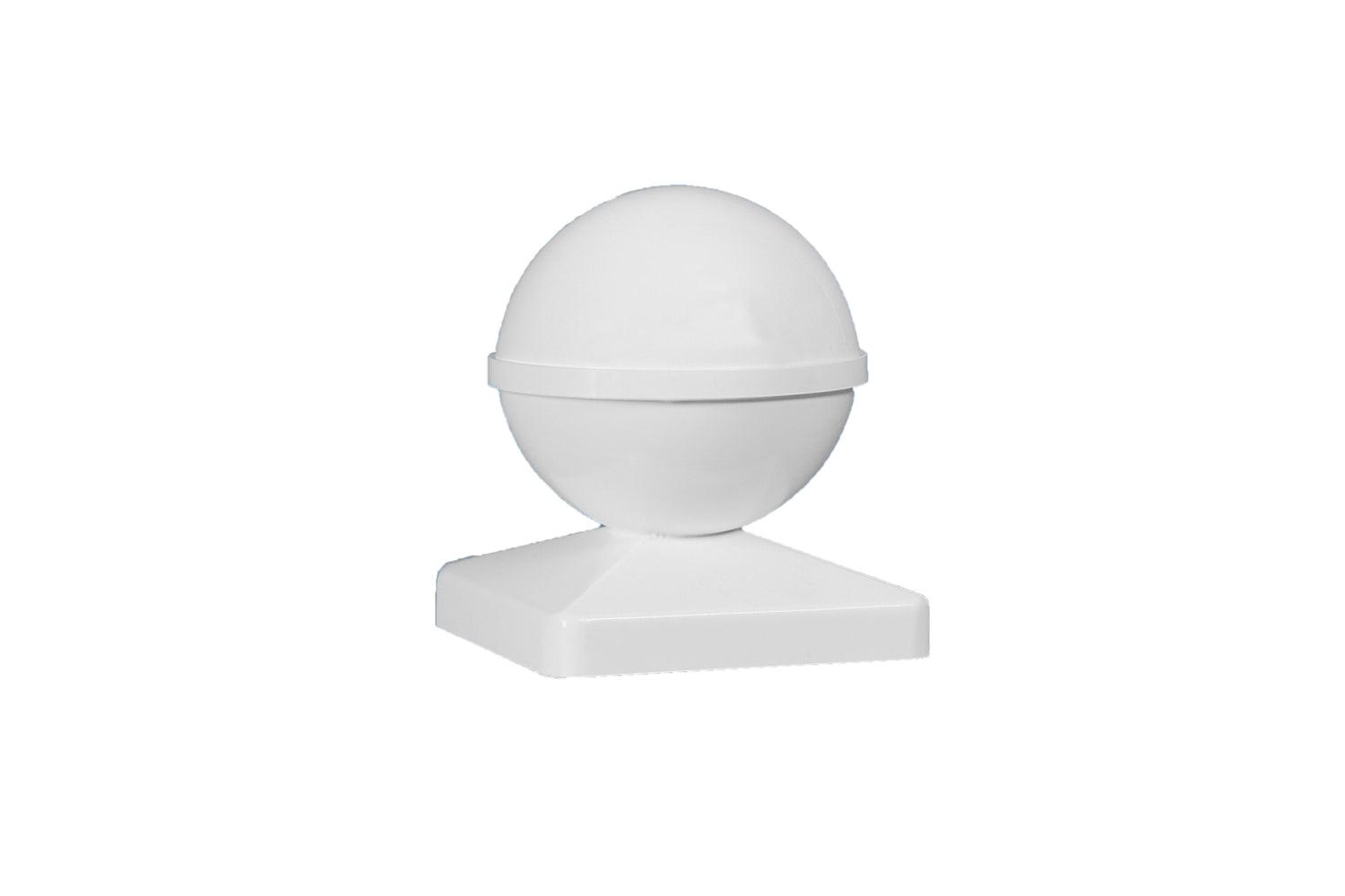 BALL PVC POST CAP