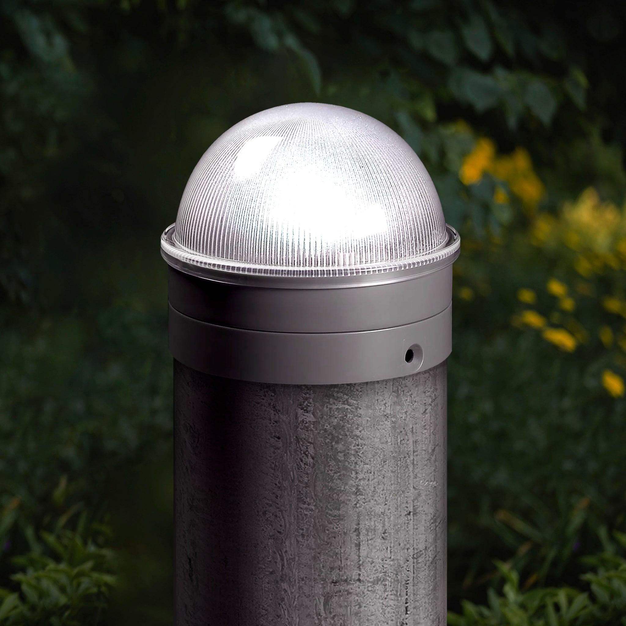 Summit Solar Post Cap - Silver - Classy Caps Mfg. Inc.