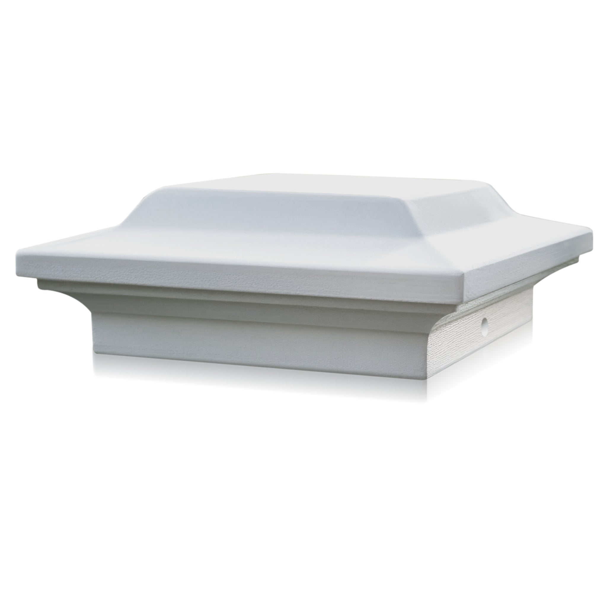 4x4 Aluminum Post Cap - White