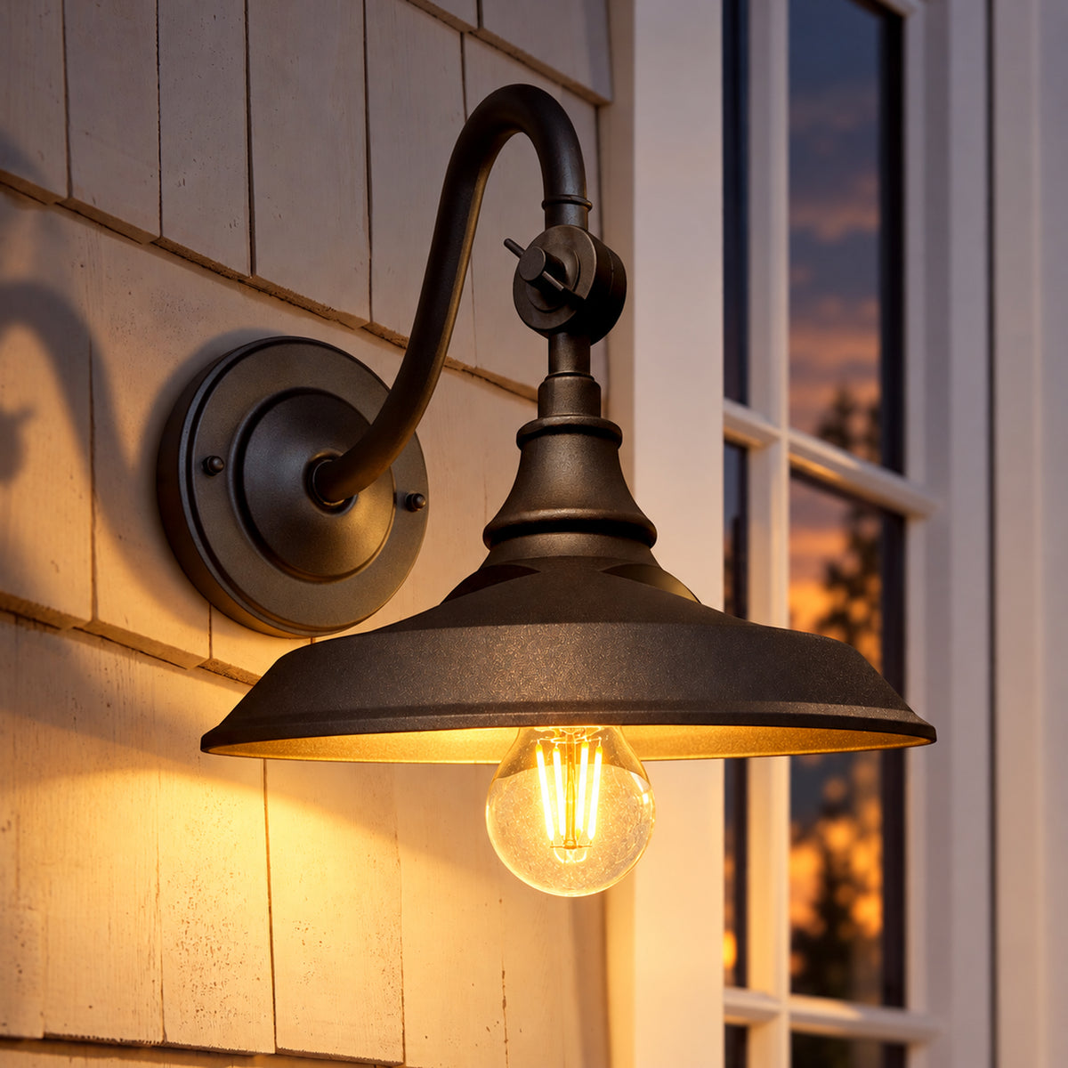 Lampe Solaire de Grange - Bronze Foncé