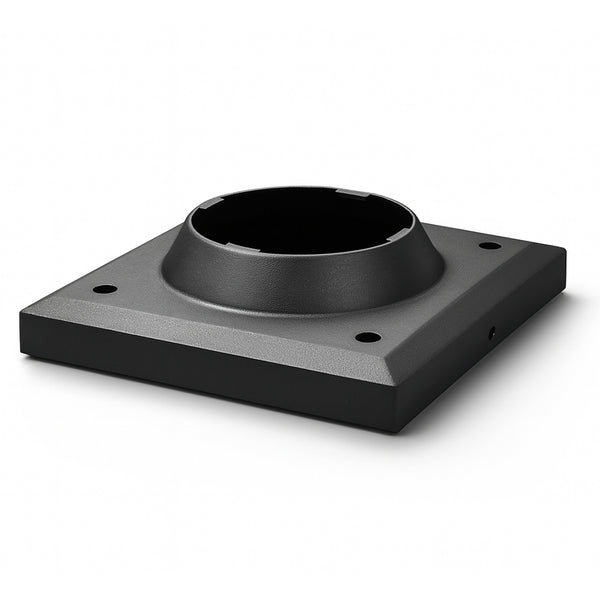 7.5”x7.5” Base Adapter/Surface Mount - Black