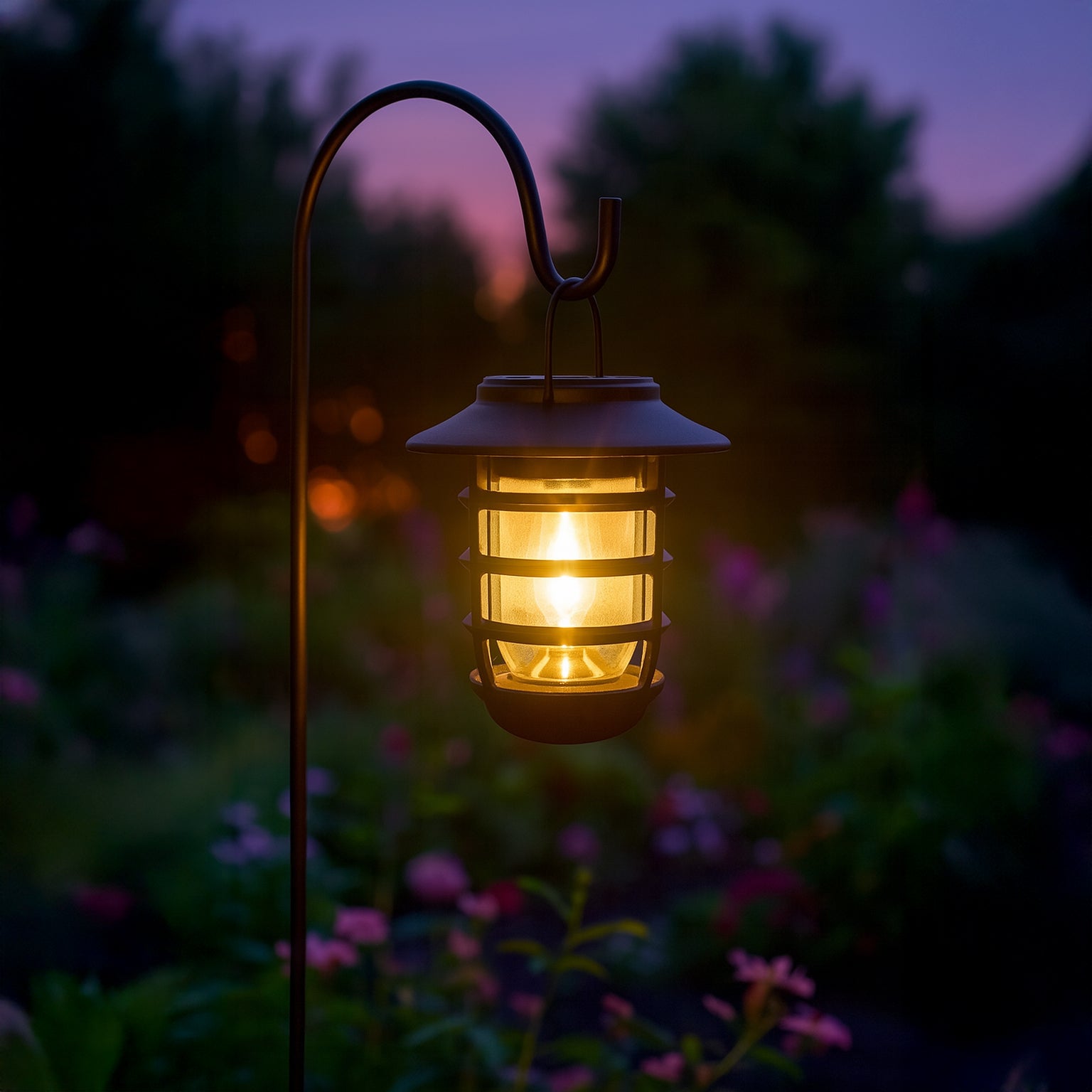 Black Aluminum Nottingham Hanging Coach Light