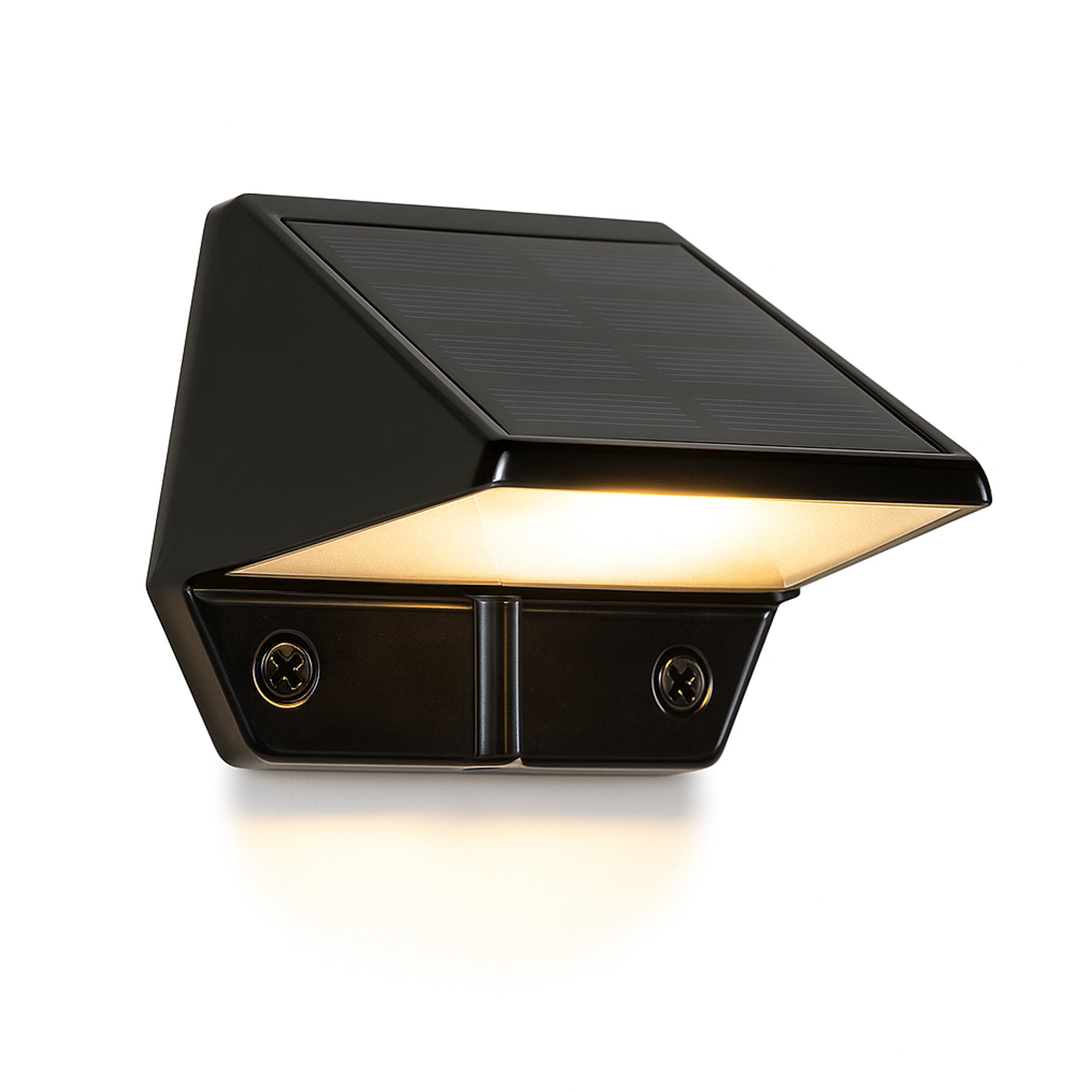 Aplique y cubierta de aluminio negro