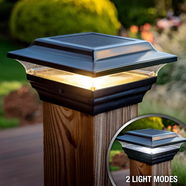 Imperial Solar Post Cap - Black SL211B