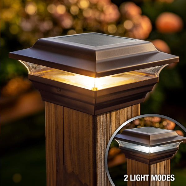 Imperial Solar Post Cap - Bronze SL211R