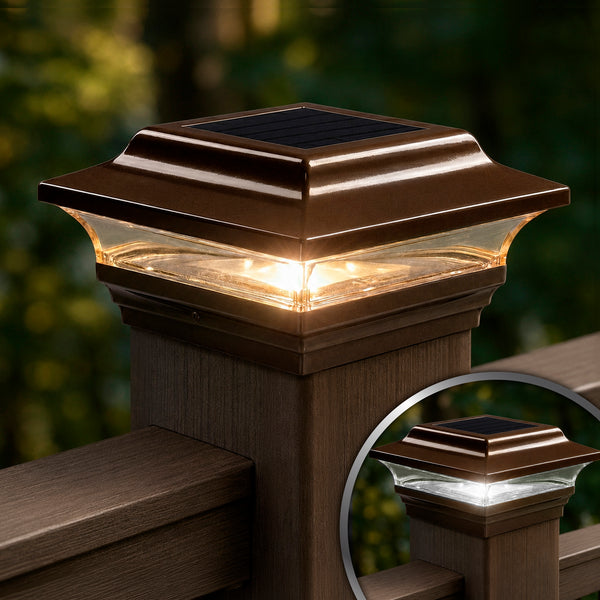 Imperial Solar Post Cap - Bronze SL211R
