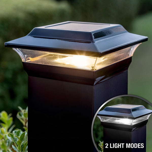 Imperial Solar Post Cap - Black SL214B
