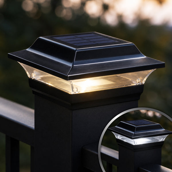 Imperial Solar Post Cap - Black SL214B