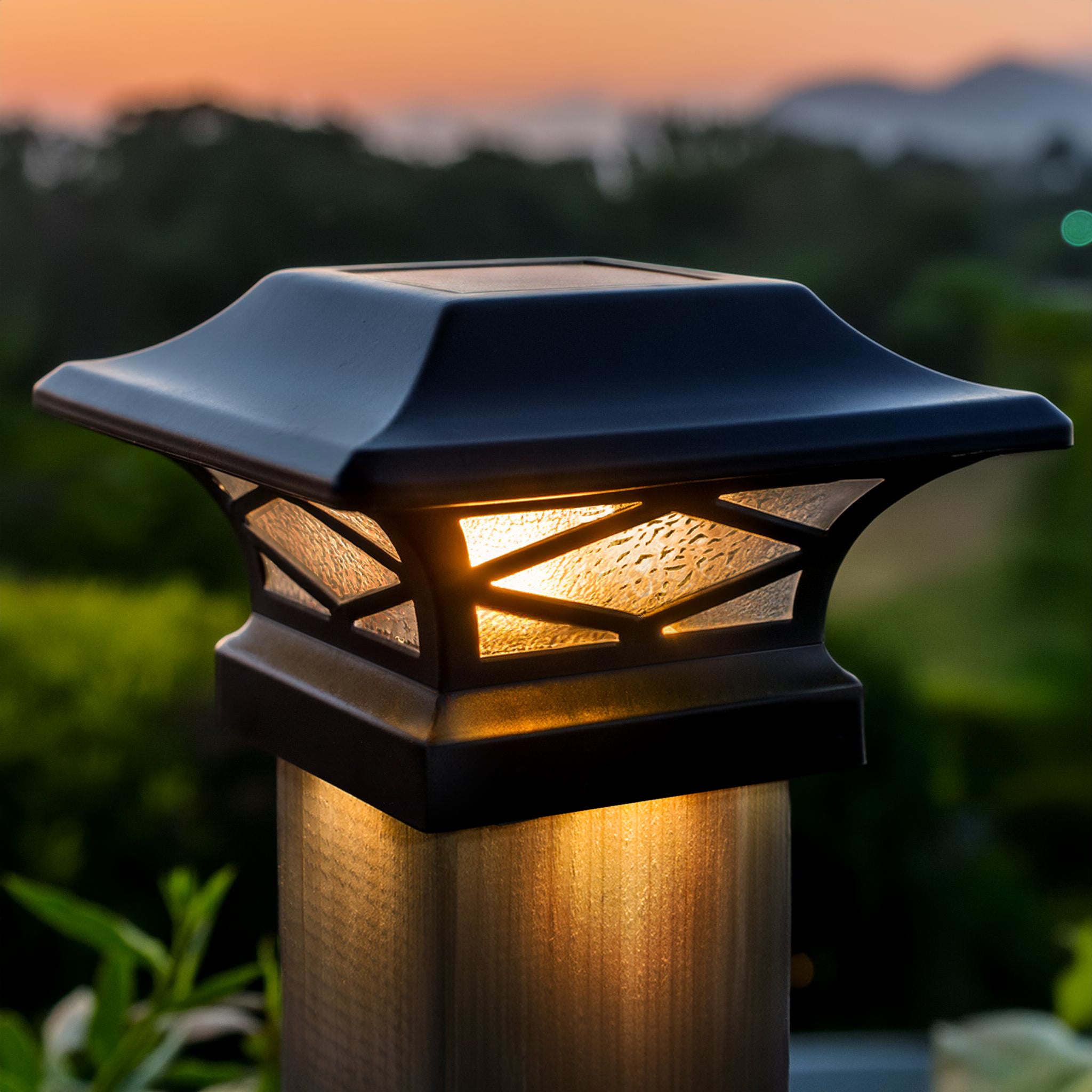 Solar Post Cap Lights 6X6 | Shelly Lighting