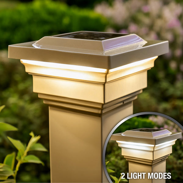 Regal Solar Post Cap - Tan