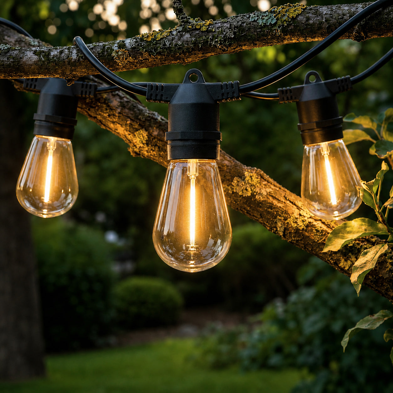 Premium Solar String Lights – 40 ft