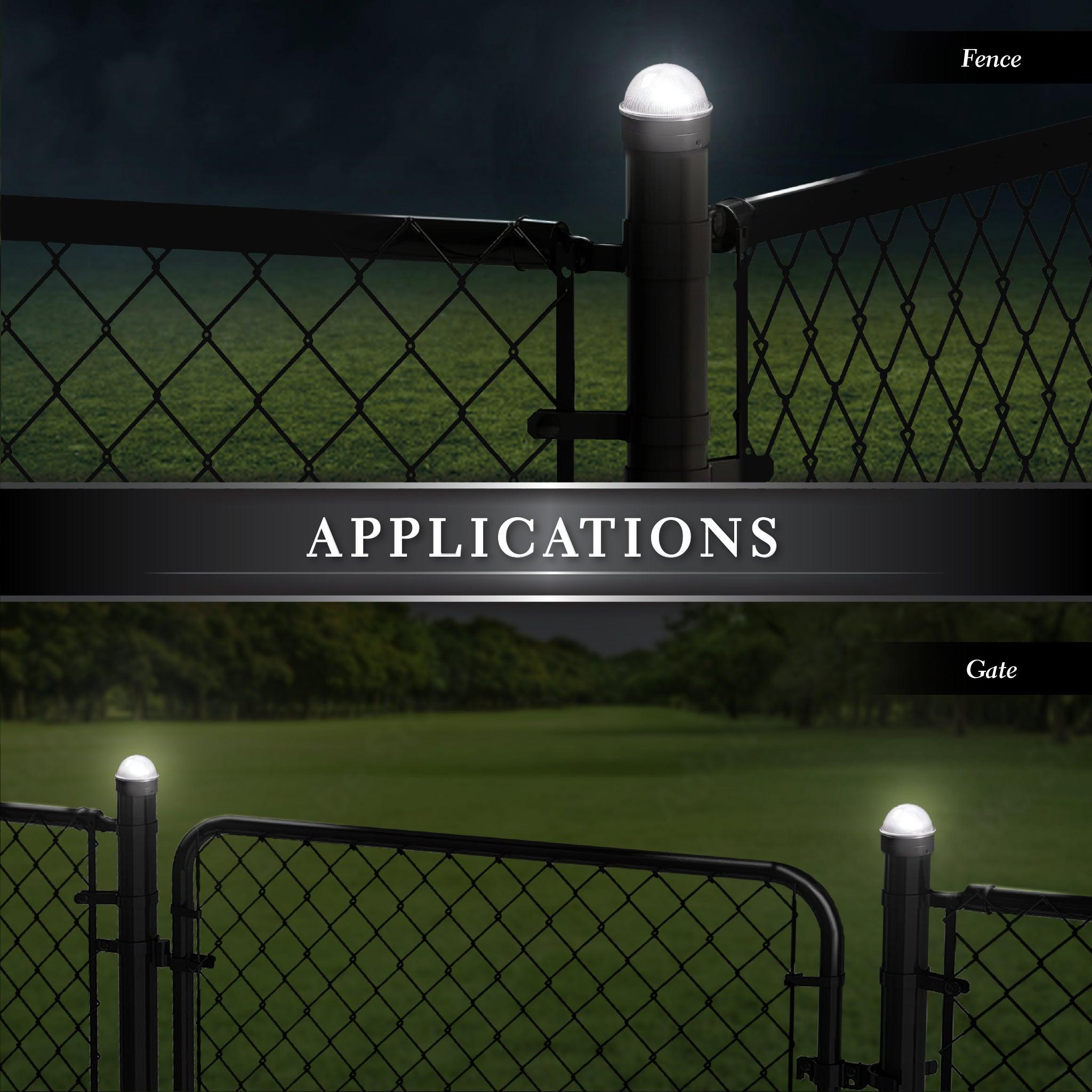 Summit Solar Post Cap - Black