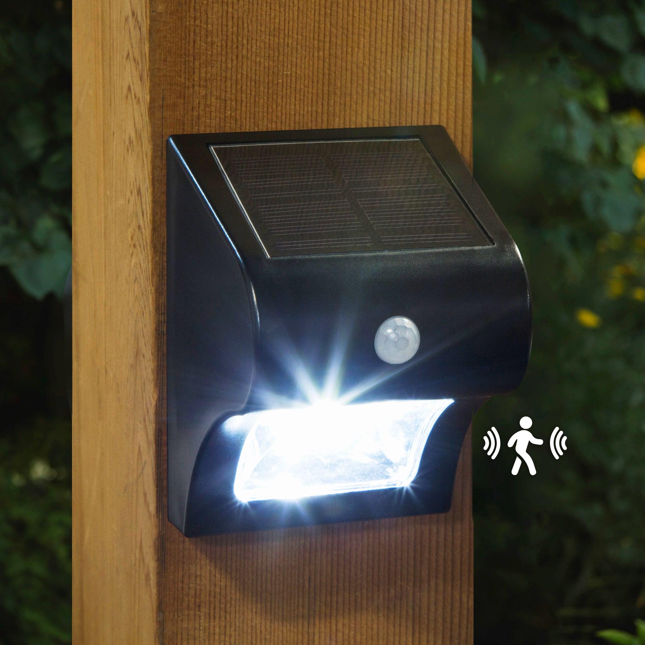 Solar Motion Sensor Deck & Wall Light - Classy Caps Mfg. Inc.