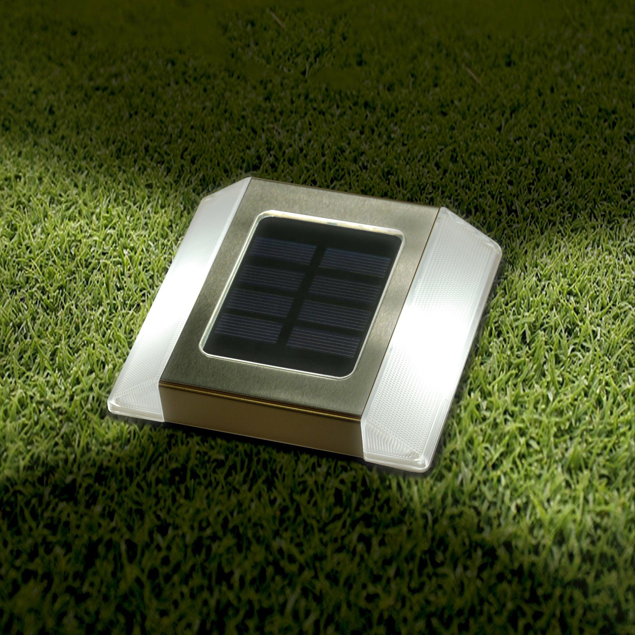 Stainless Steel Solar Path Light - Classy Caps Mfg. Inc.