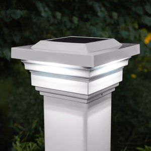 Regal Solar Post Cap - White
