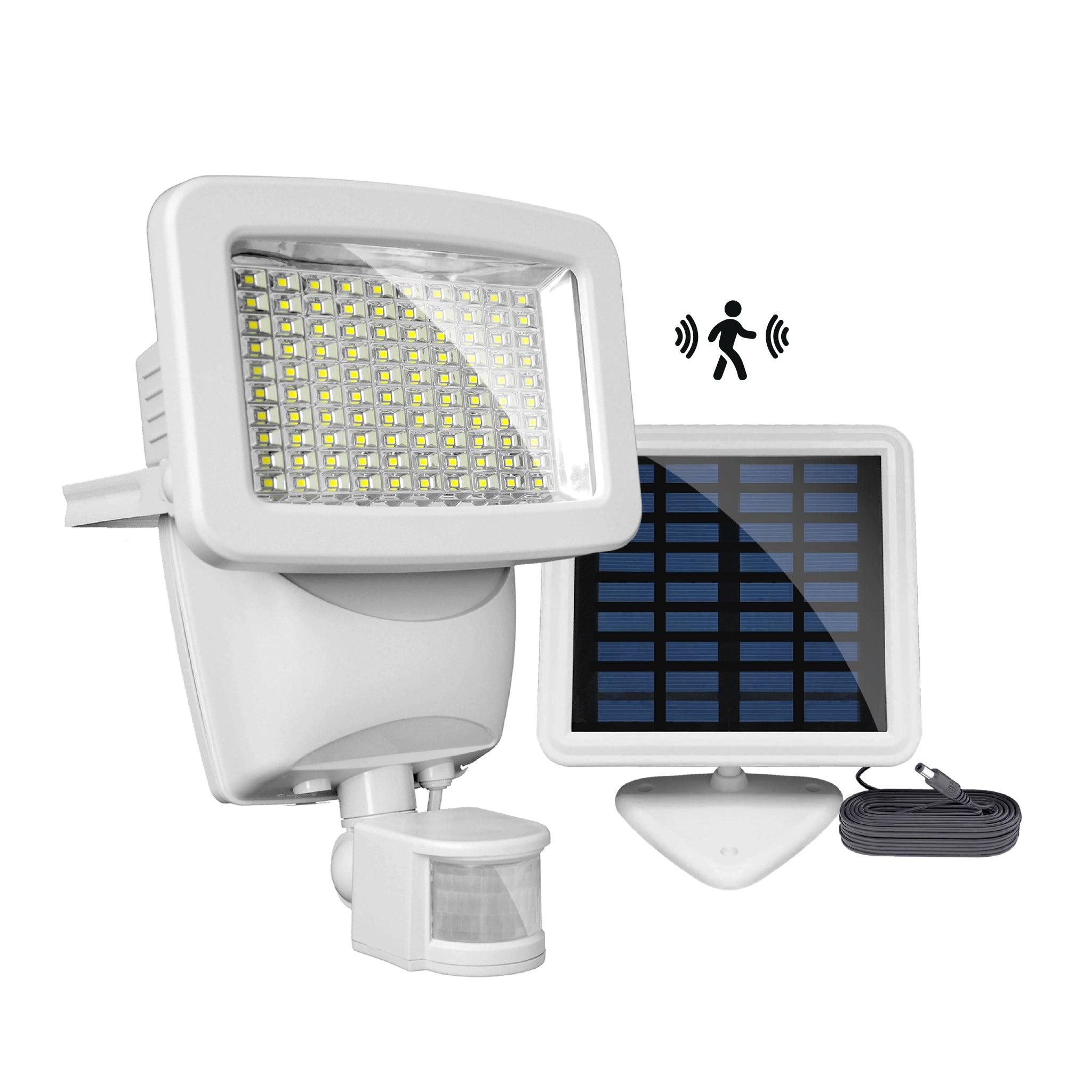 Super Bright 100 LED Solar Motion Security Light - Classy Caps Mfg. Inc.